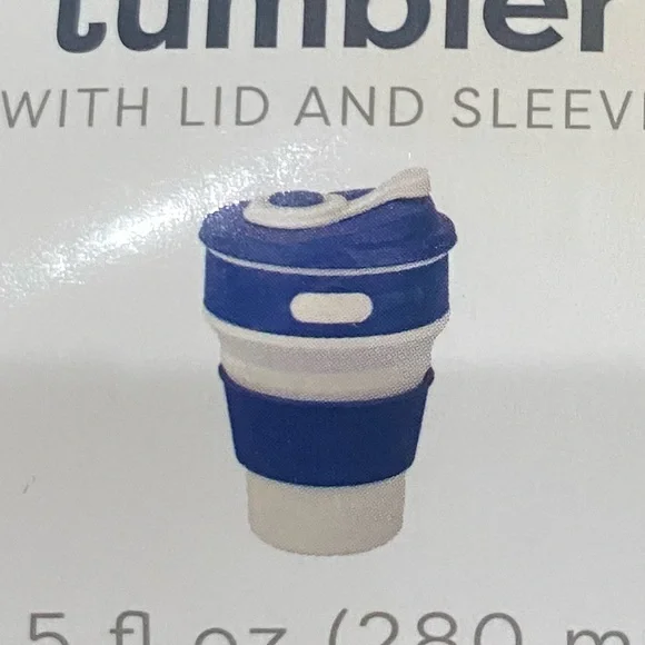 Collaspable Travel Tumblers 3, blue/pink - Picture 4 of 4